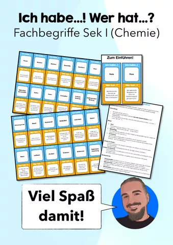 Cover: Ich habe...! Wer hat...? Chemie-Edition