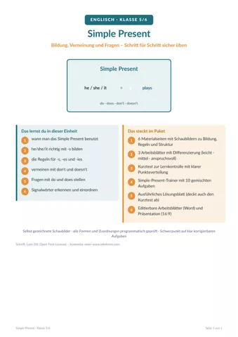 Cover: Simple Present