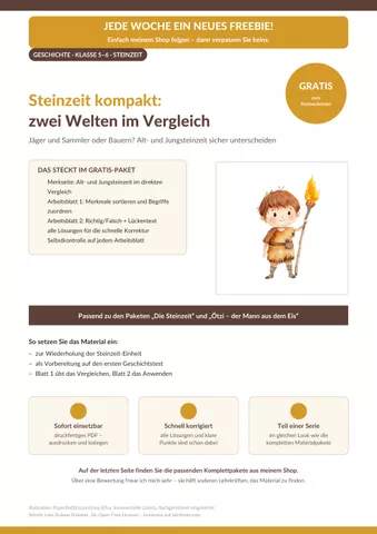 Cover: Steinzeit kompakt