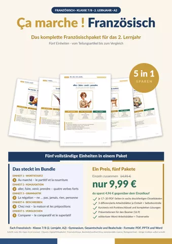Cover: Französisch 2. Lernjahr