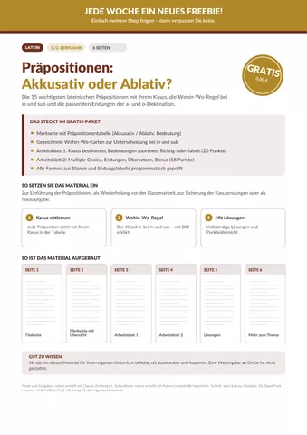 Cover: Präpositionen