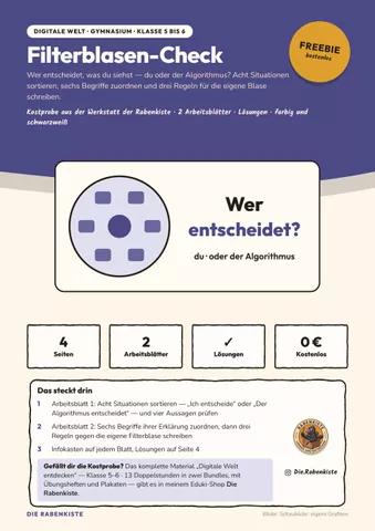 Cover: Filterblasen-Check