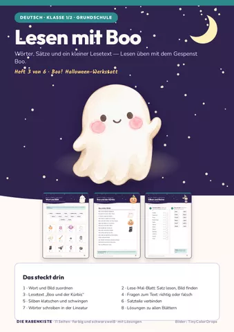 Cover: Lesen mit Boo