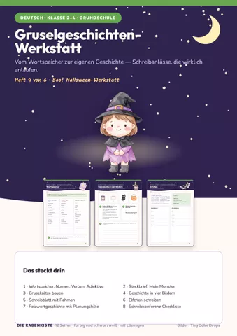 Cover: Gruselgeschichten-Werkstatt