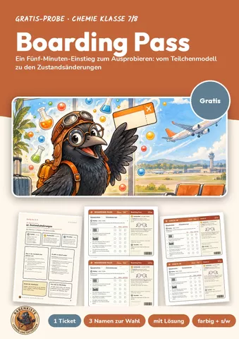 Cover: Stundeneinstieg Chemie 7/8 gratis